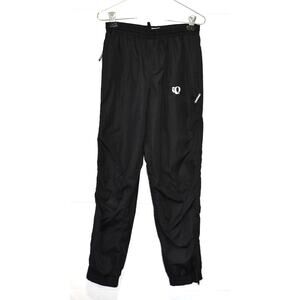 Pearl Izumi Women's Small Black Track Pants Zippers Vintage Style 2480 Cycling